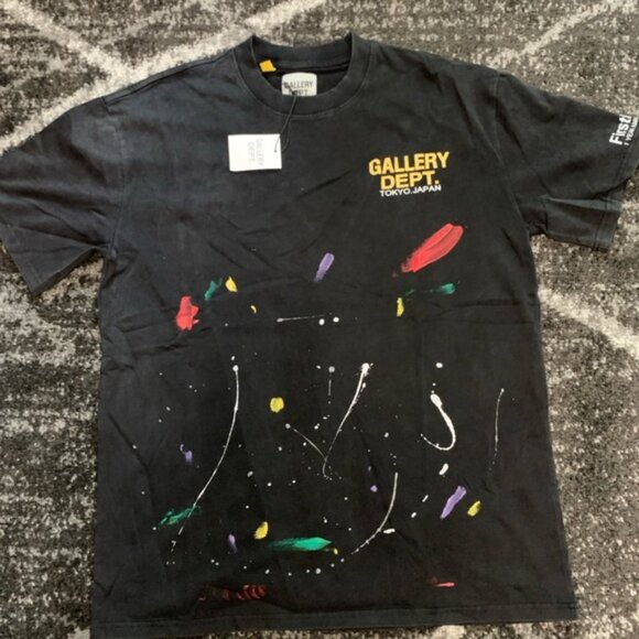 Gallery Dept Tokyo Paint Splatter T-Shirt Men’s Large, Medium, Small - Picture 1 of 4